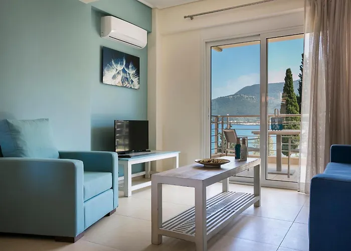 Lägenhetshotell Meliti Waterfront Karavomylos